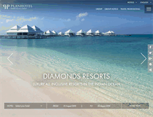 Tablet Screenshot of planhotel.com